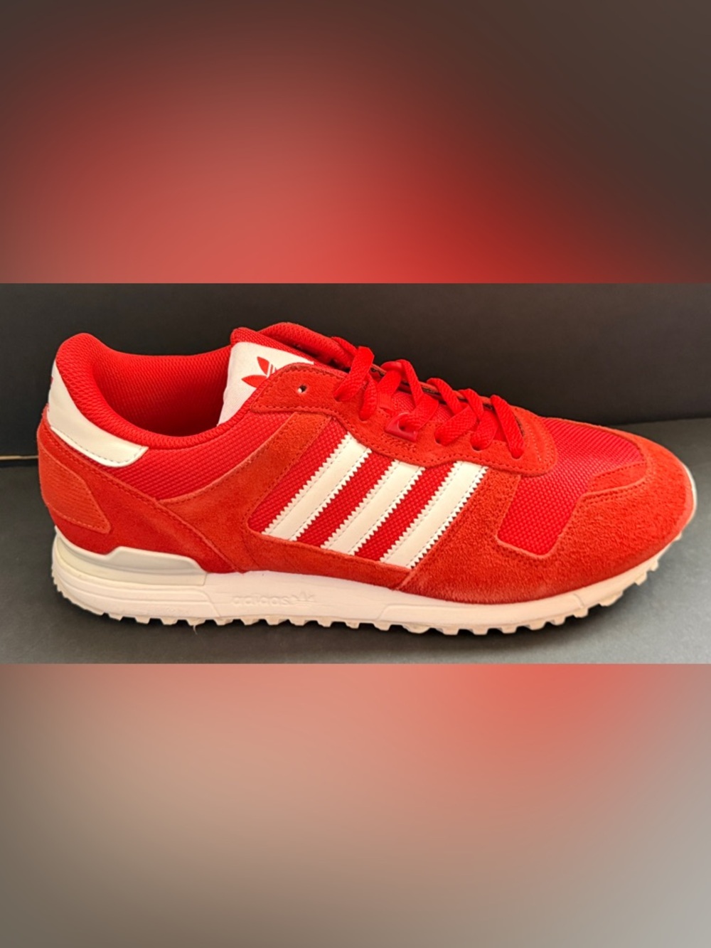 Adidas ZX 700 BB1214 Core Red White Men's Size 10.5 In Box Retro Sneakers